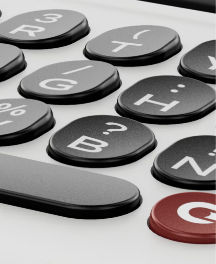 Das Smartphone Communicator hat eine echte Tastatur. (Bild: Clicks)